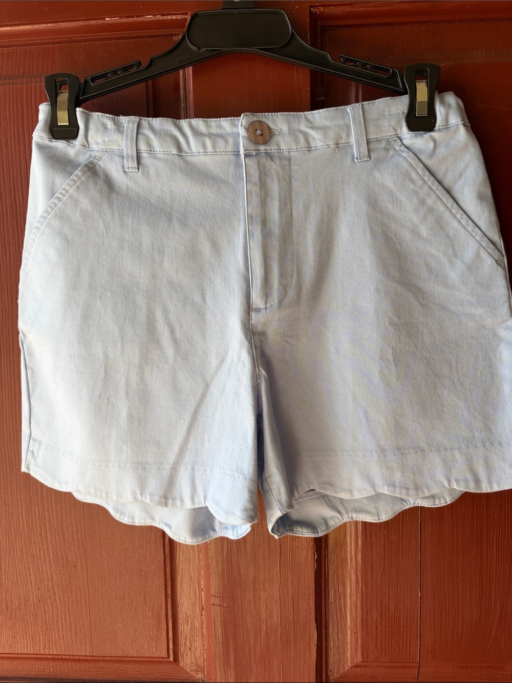 Light Blue Girl’s Casual Shorts